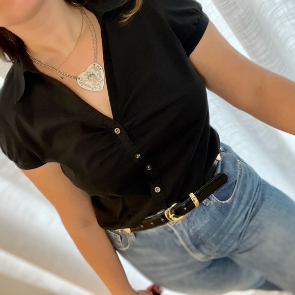 Y2K LOFT puff sleeve top - Picture 8 of 8